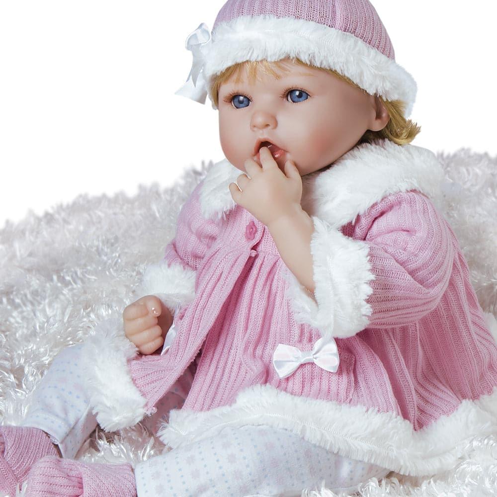 Real Looking Girl Baby Doll, Silicone Vinyl, Penguin Baby, Paradise Galleries Reborn