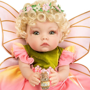 Petal Pixie - Reborn Fairy Baby Doll - 16 inches - Paradise Galleries