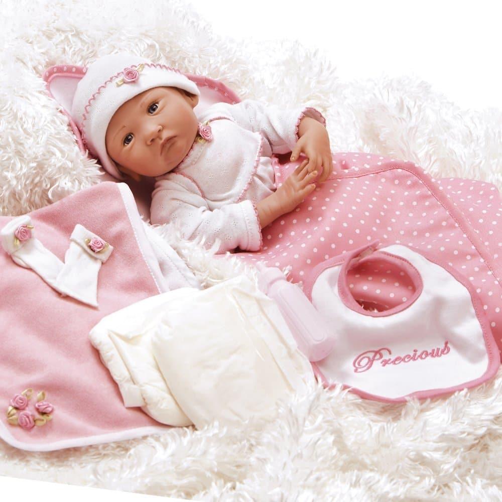 Newborn Doll, Precious Preemie Ensemble, 16 inch Vinyl, Weighted Body