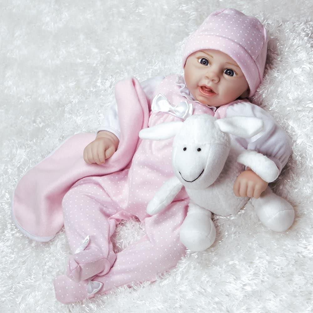 Paradise Galleries Silicone Baby Doll Rachael & Ramsey Ensemble