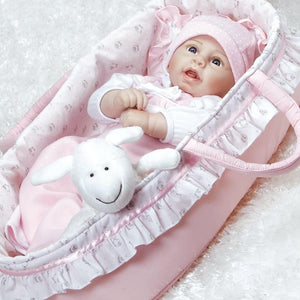 Paradise Galleries Silicone Baby Doll Rachael & Ramsey Ensemble