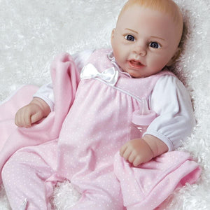 Paradise Galleries Silicone Baby Doll Rachael & Ramsey Ensemble