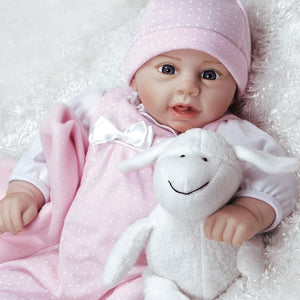 Paradise Galleries Silicone Baby Doll Rachael & Ramsey Ensemble