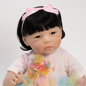 Paradise Galleries Asian Reborn Toddler Doll - Rainbow Ballerina - 19 …