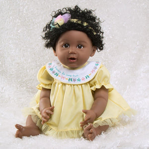 African American Black Reborn Baby Doll "Rainbow Blessings: Faith"