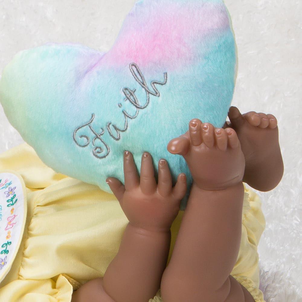 African American Black Reborn Baby Doll "Rainbow Blessings: Faith"