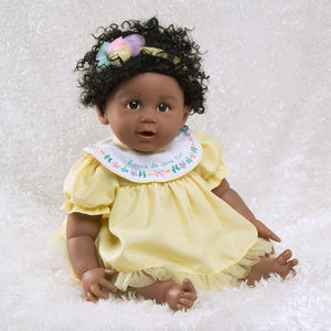 African American Black Reborn Baby Doll "Rainbow Blessings: Faith"