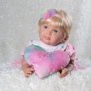 Paradise Galleries Reborn Baby Doll Rainbow Blessings: Hope, 20"