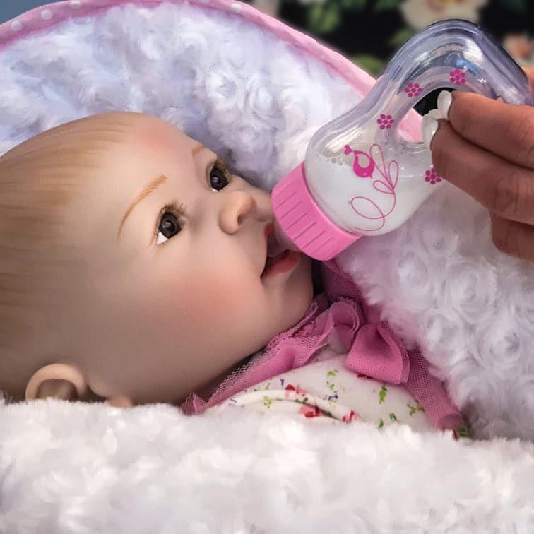 Paradise Galleries Reborn Baby Doll Magic Bottles Milk Juice