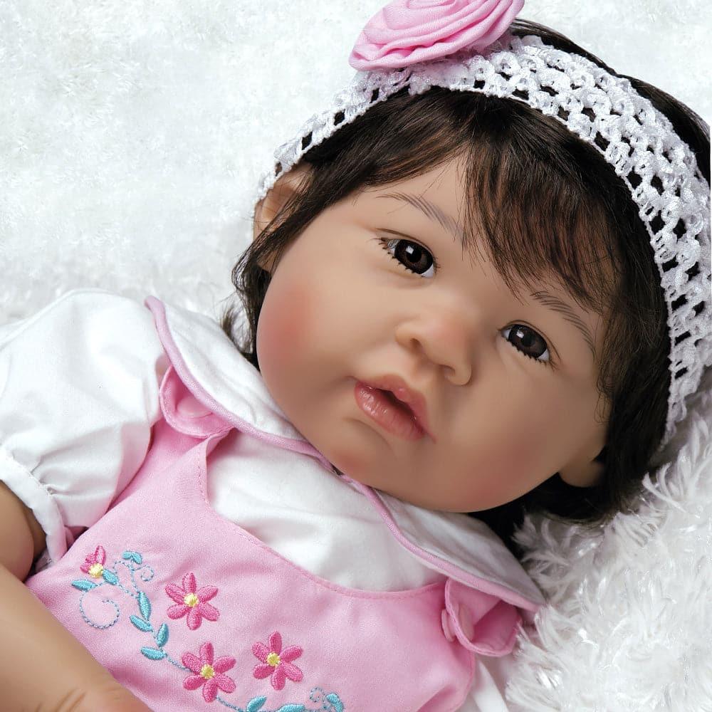 Real Looking Asian Baby Doll, Japanese Baby Sakura, 22 inch Paradise Galleries Reborn