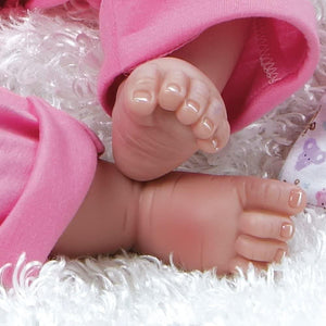 Paradise Galleries Realistic Baby Doll Sarah Safari - 21 inch Girl