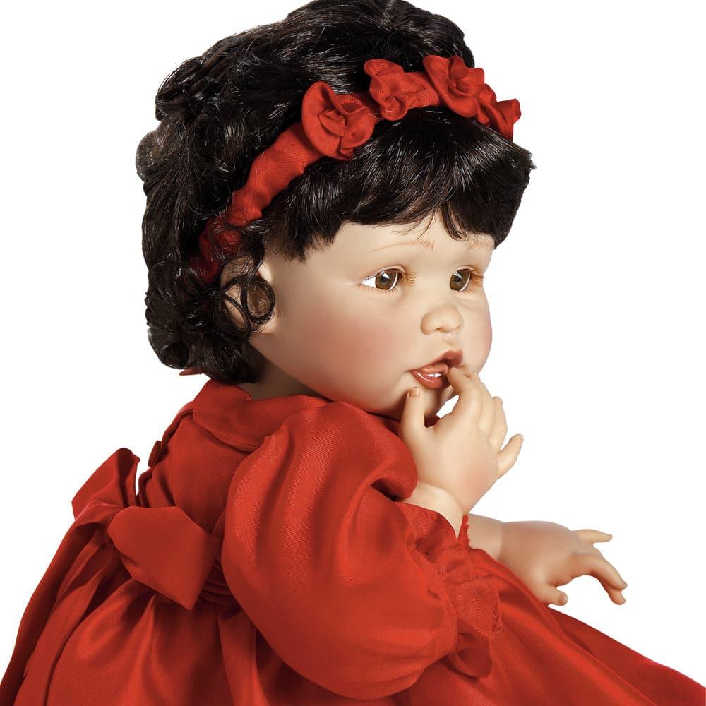 Scarlette, Perfect Christmas Decoration for the Holidays, 22 inch in GentleTouch Vinyl