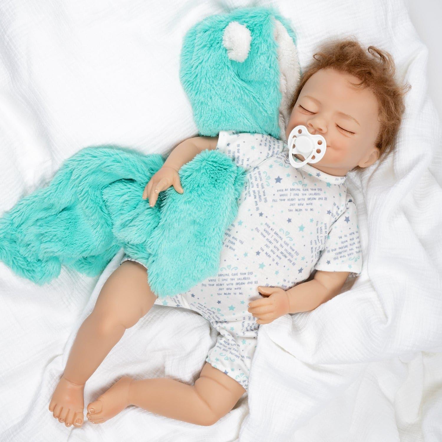 Paradise Galleries Sleeping Reborn Baby Doll Girl 20