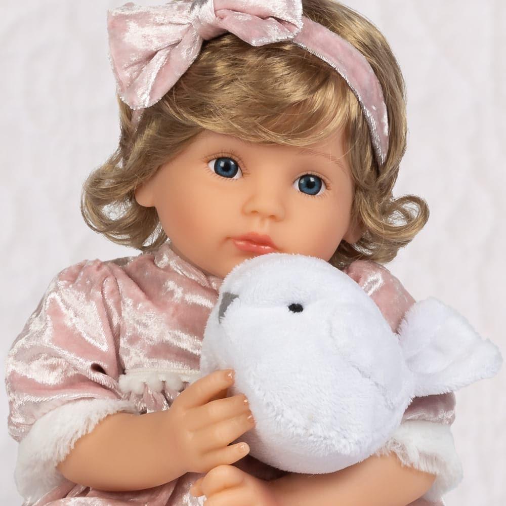 Paradise Galleries Baby Doll That Looks Real - 18 inch Snow Bird