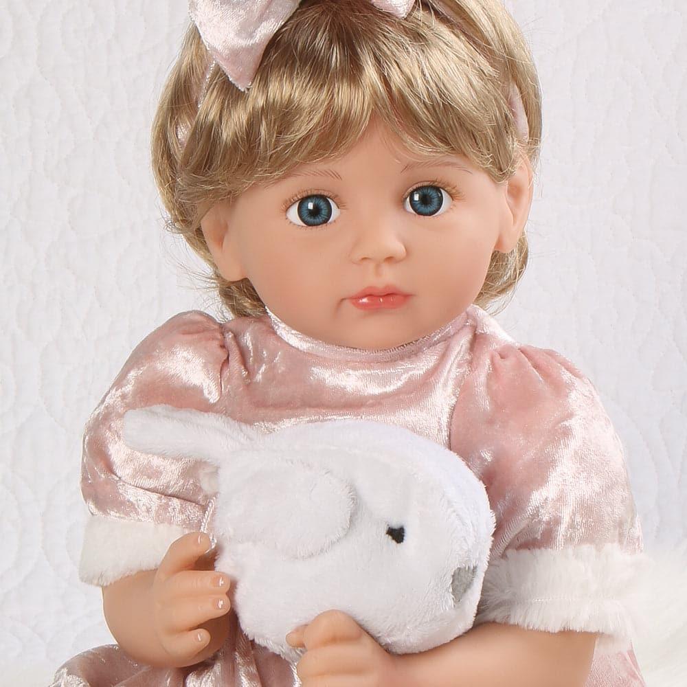 Paradise Galleries Baby Doll That Looks Real - 18 inch Snow Bird