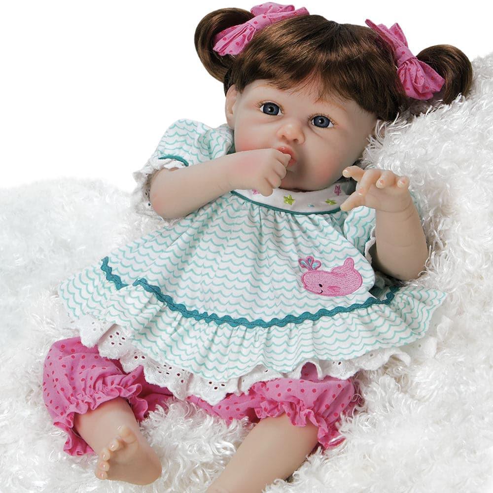 Lifelike Girl Baby Doll Star Kisses, Silicone Vinyl, 20 inch Paradise Galleries Reborn