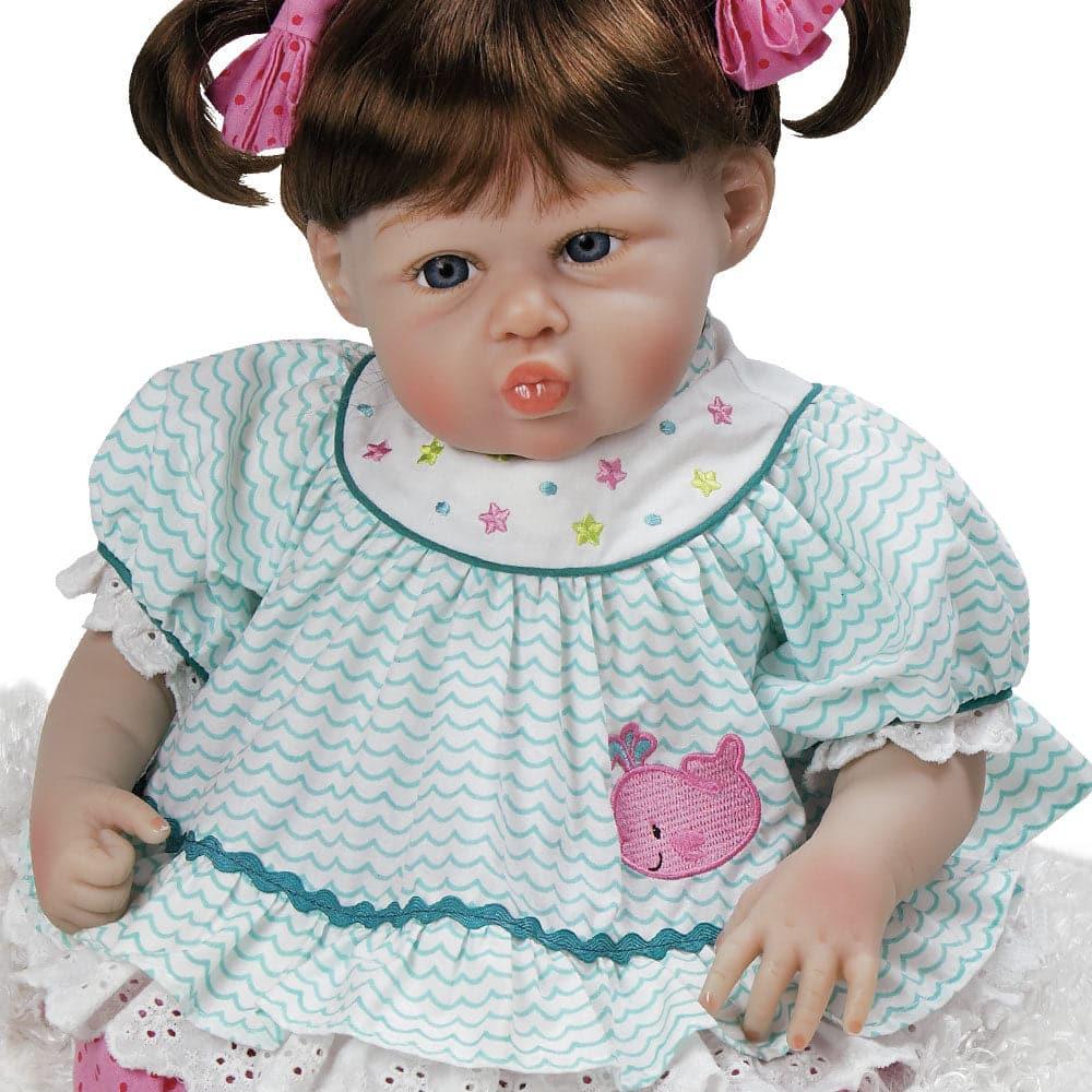 Lifelike Girl Baby Doll Star Kisses, Silicone Vinyl, 20 inch Paradise Galleries Reborn