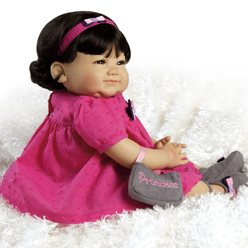 Realistic Asian Baby Doll Su-Lin Sunday Best, 20 inch GentleTouch Vinyl