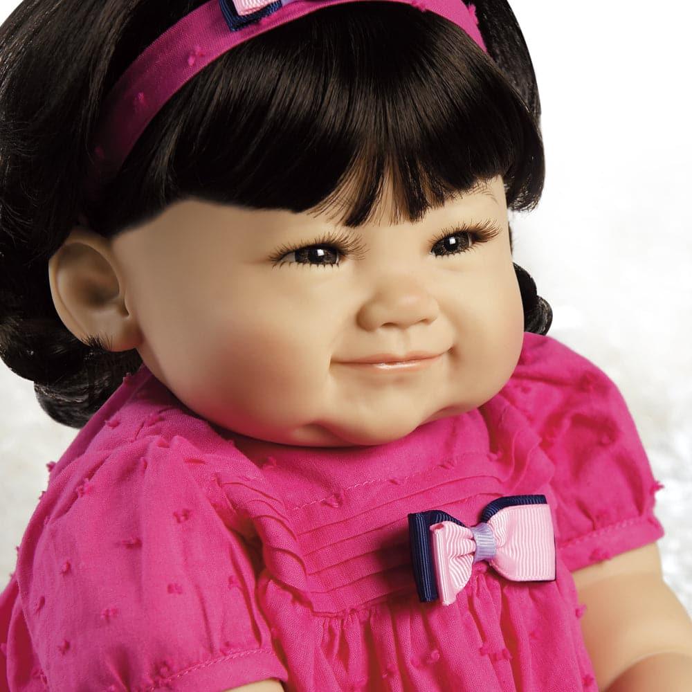 Realistic Asian Baby Doll Su-Lin Sunday Best, 20 inch GentleTouch Vinyl