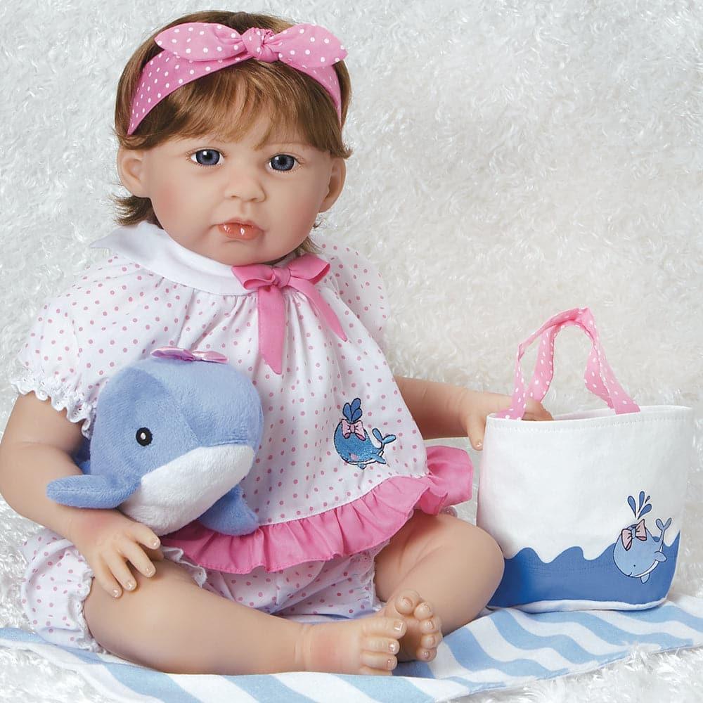 Realistic Reborn Toddler Baby Doll, Summer & Spout, GentleTouch Vinyl, 21 inch Paradise Galleries