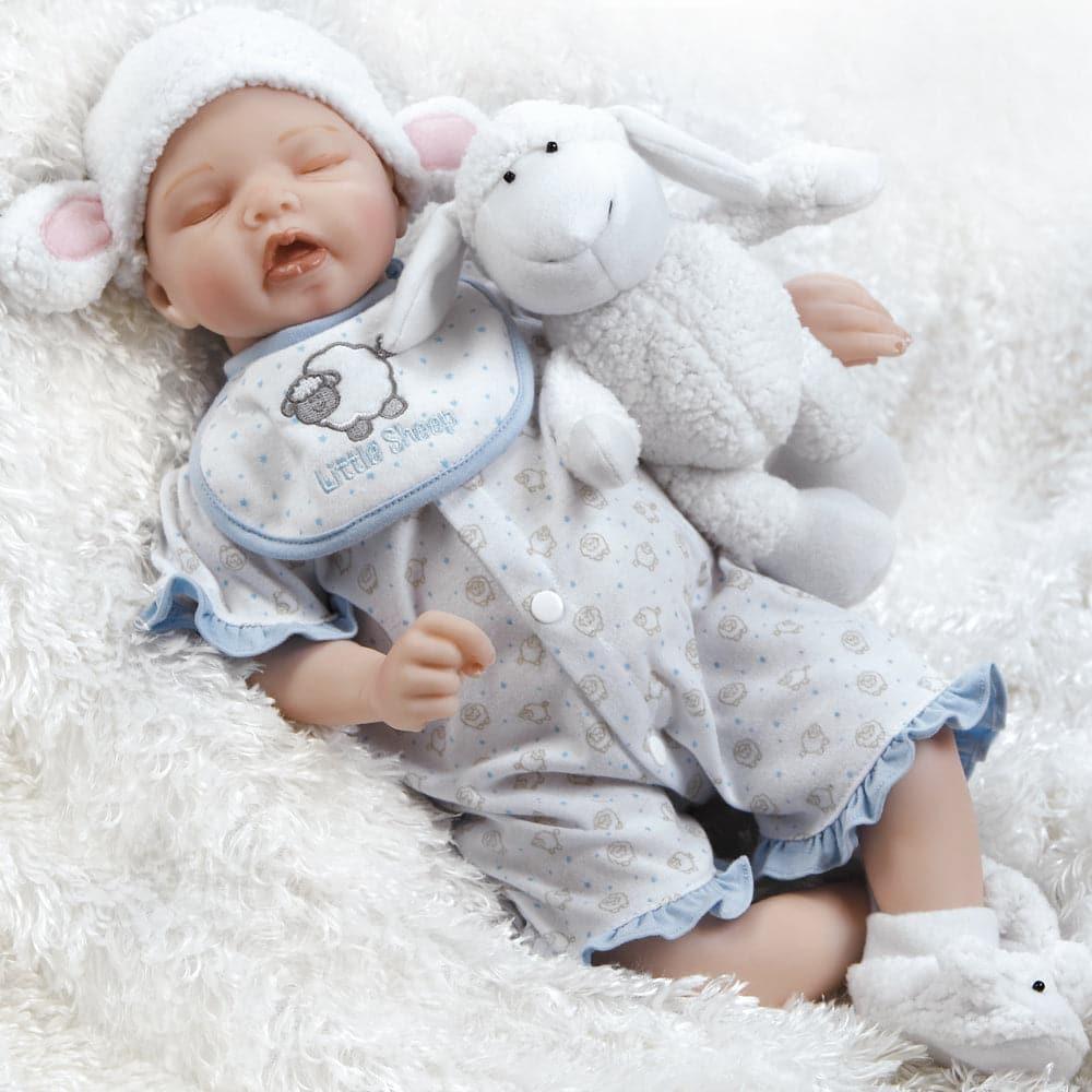 Realistic Infant Doll, Silicone Vinyl, Sweet Dreams Mary, 19 inch Paradise Galleries Reborn