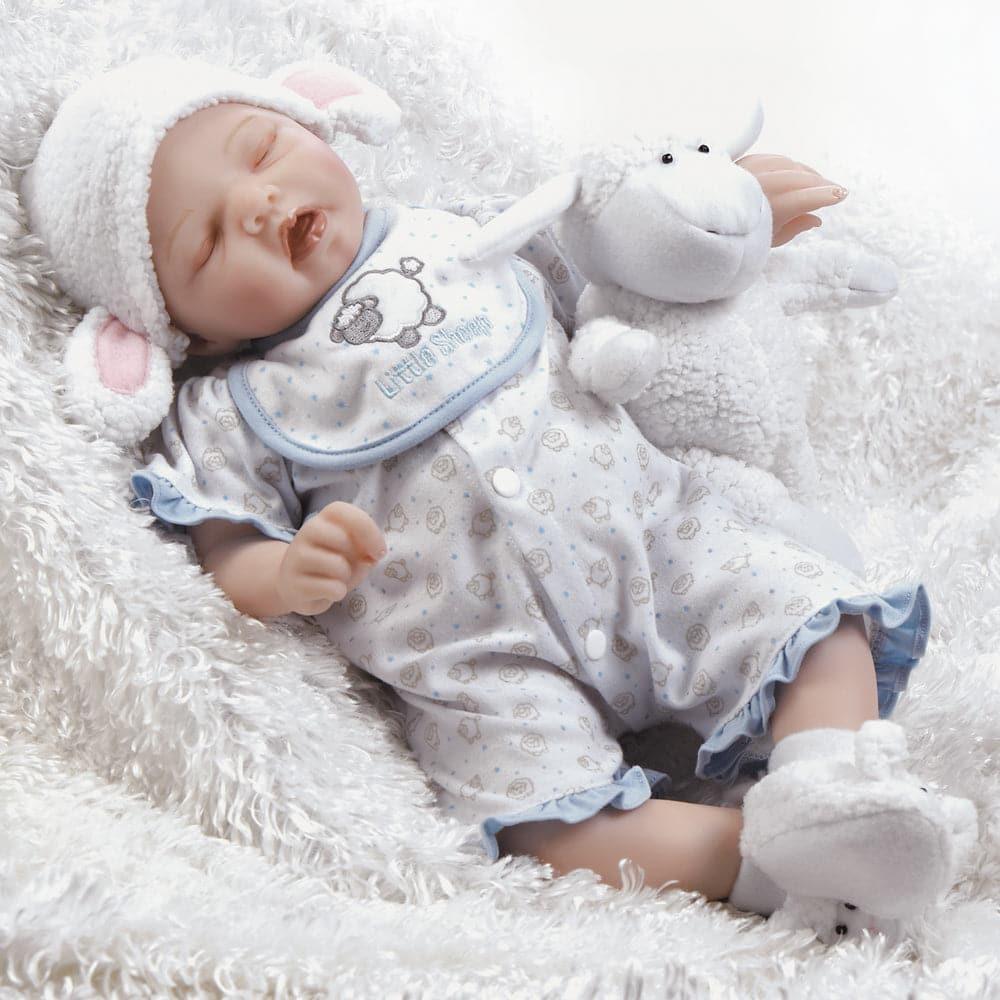 Realistic Infant Doll, Silicone Vinyl, Sweet Dreams Mary, 19 inch Paradise Galleries Reborn