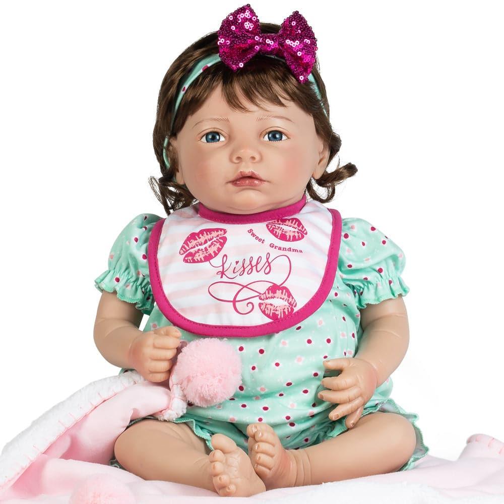 Paradise Galleries Reborn Toddler - UV Activated Sweet Kisses