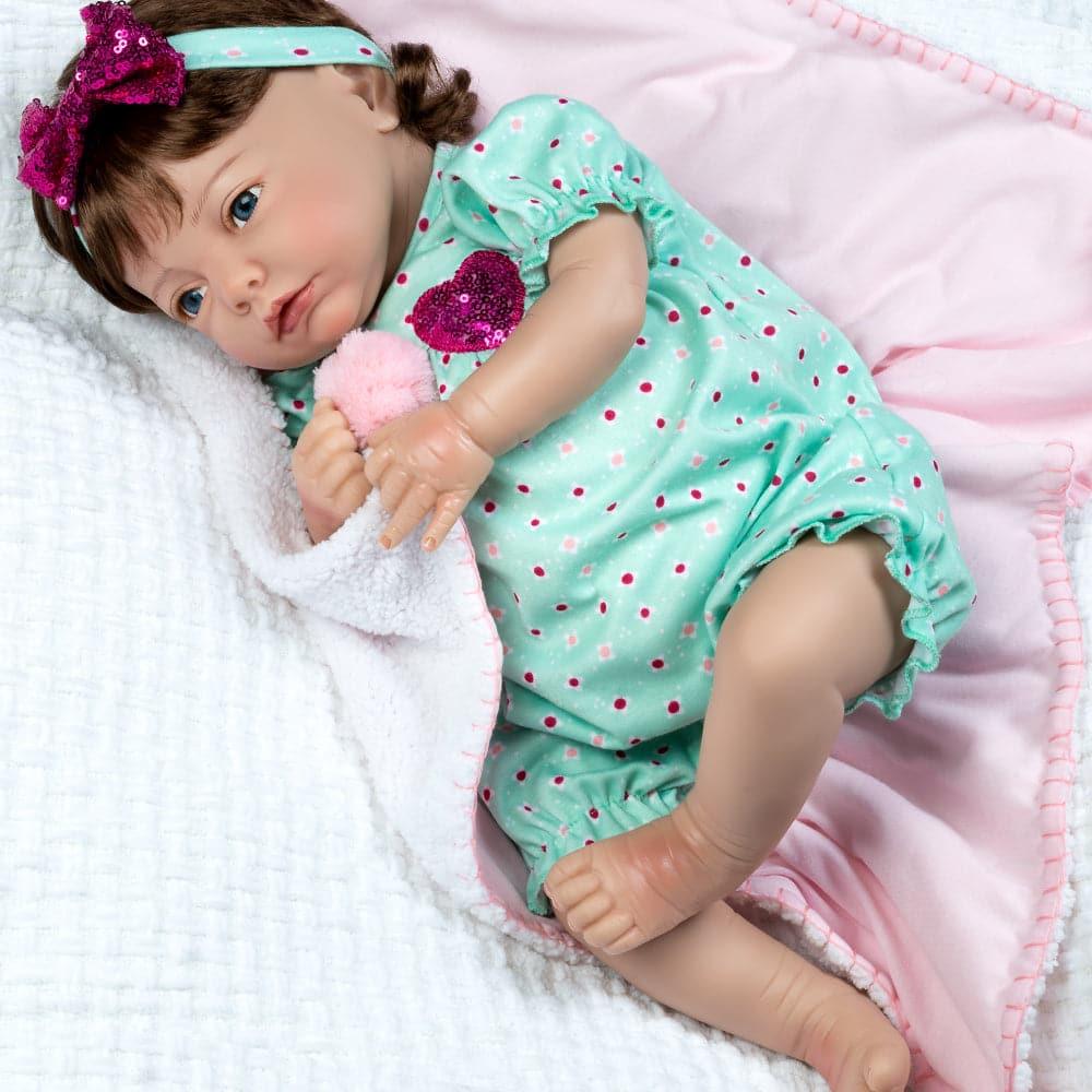 Paradise Galleries Reborn Toddler - UV Activated Sweet Kisses