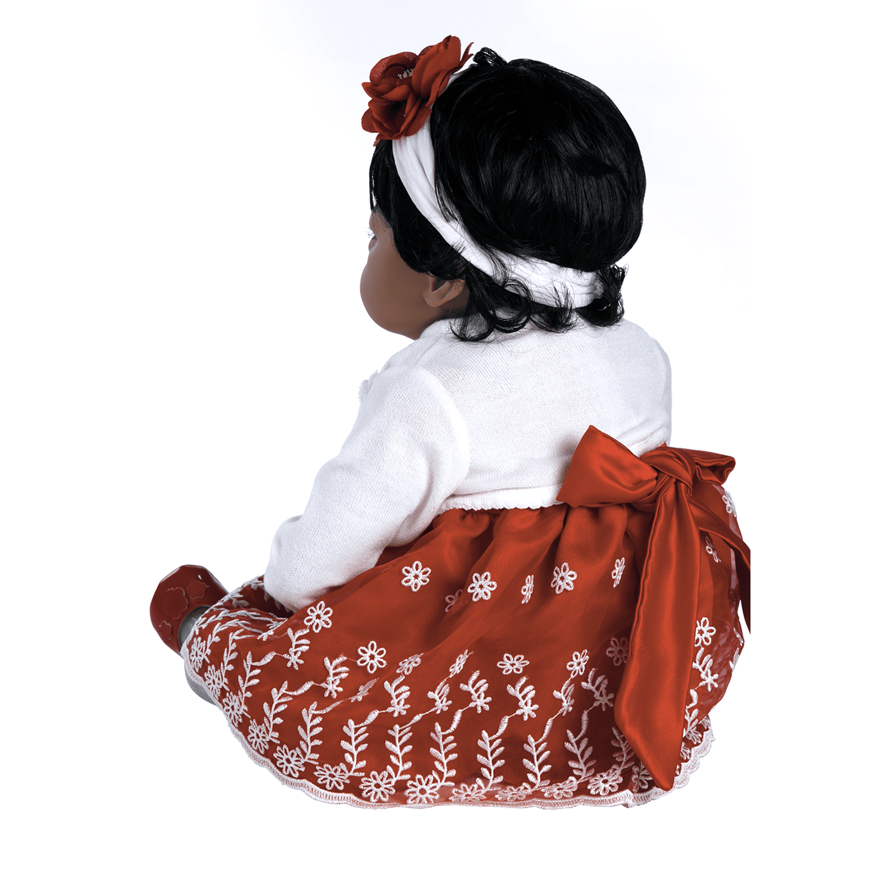 African-American Baby Doll, Sweet Ruby, So Lifelike with Weighted Body