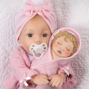 Paradise Galleries Reborn Doll Sweet Sister with Magnetic Pacifier