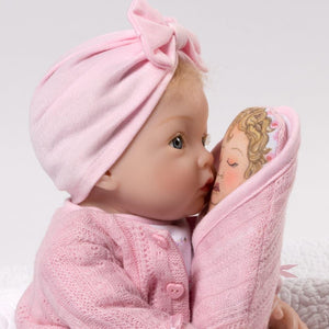 Paradise Galleries Reborn Doll Sweet Sister with Magnetic Pacifier