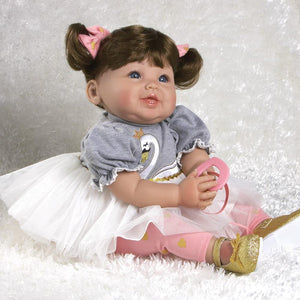 Sweet Swan -  Collectible Ballerina Doll, 20 inch - Paradise Galleries