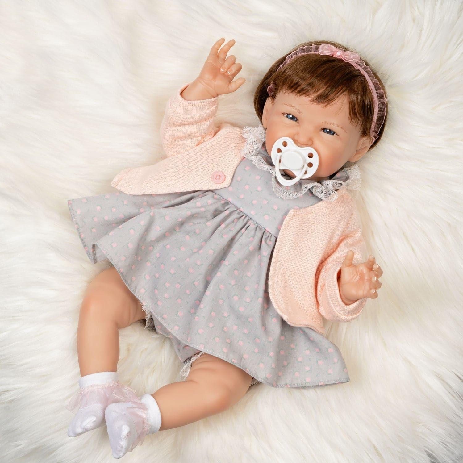 Paradise Galleries Realistic Baby Doll Reborn Toddler 19" Sweetie Pie