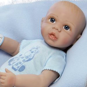 Real Life Boy Baby Doll, Anatomically Correct Tiny Twins, 18 inch Paradise Galleries Reborn