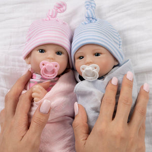 Paradise Galleries Reborn Twin Baby Dolls for Kids-Twice Blessed