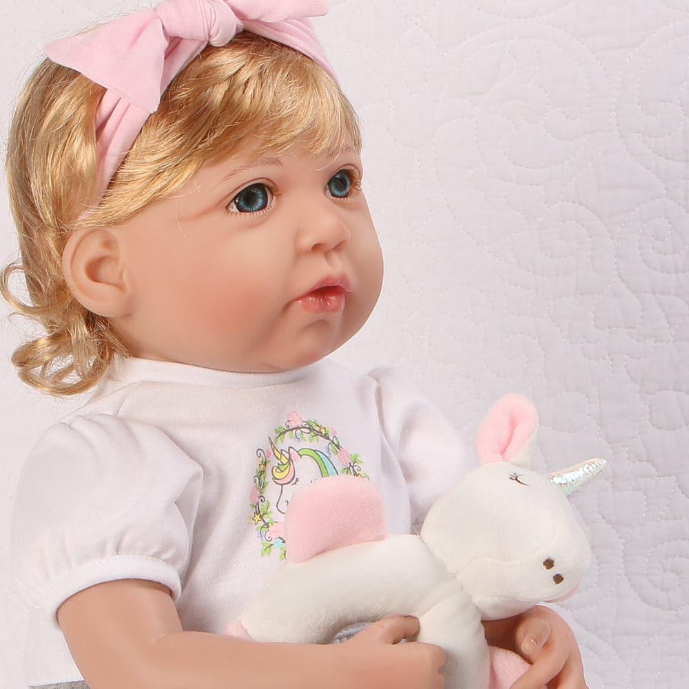 Paradise Galleries Realistic Reborn Toddler 21 inch Unicorn Tales