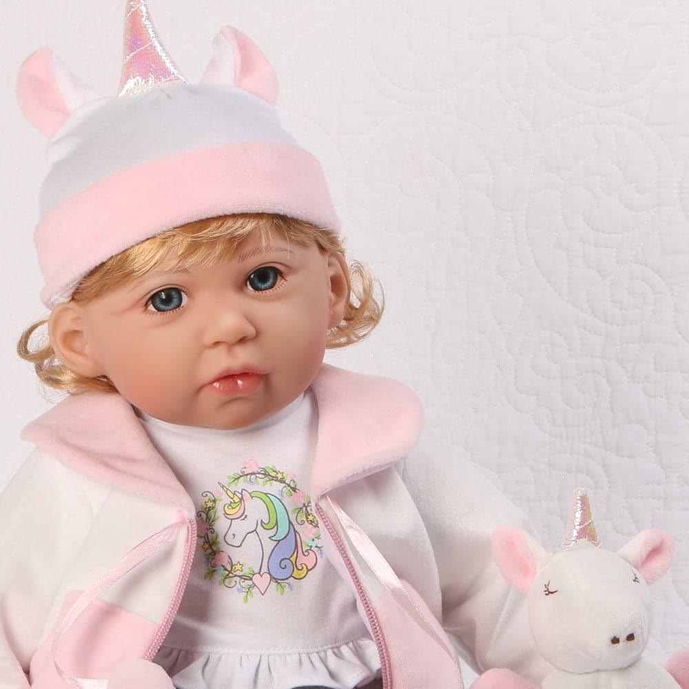 Paradise Galleries Realistic Reborn Toddler 21 inch Unicorn Tales