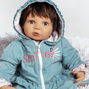 Toddler Doll, Where Smiles Grow, 19" GentleTouch Vinyl, Weighted Body