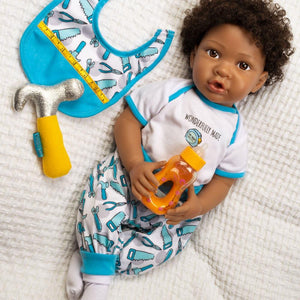 African American Reborn Doll - Wonderfully Made - Paradise Galleries