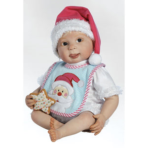 18 inch Real Life Baby Doll - Yummy in My Tummy Doll in Silicone-like Vinyl